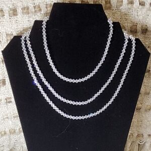 Elegant Vintage 1920's Crystal Necklace